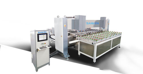 CNC-Bohrzentrum - SKD-CNC series - SANKEN glass machine - horizontal / für Glas / Hochpräzision