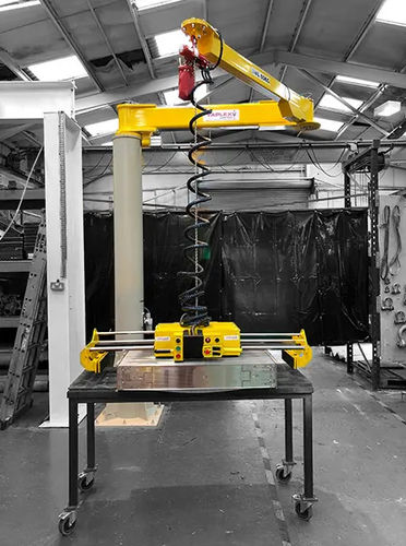Pneumatischer Manipulator - FLEXI series - Yaplex Ltd - elektrisch / mit Greifsystem / mit Haken