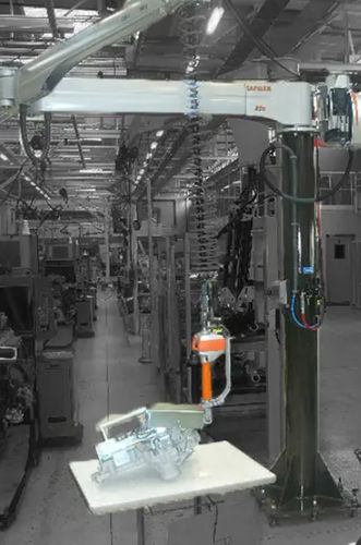 Elektrischer Manipulatorarm - Yaplex Ltd - servogesteuert / Spannsystem / für mechanische Bauteile