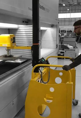 Manueller Ministapler - MOBI - Yaplex Ltd - batteriebetrieben / mit halbelektrischer Gabel / Geh