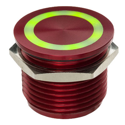Piezo-Schalter - SBR11 - Barantech - einpolig / wasserdicht / IP69K