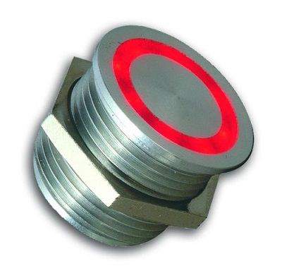 Piezo-Drucktaster - HAPTIC - Barantech - IP69K / beleuchtet / Aluminium