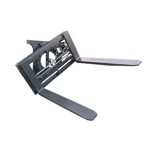 Hydraulischer Positionierer - KIK - Griptech GmbH - drehbar / Gabel