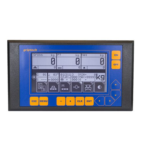 Digitaler Wägeindikator - TC - Griptech GmbH - mit LCD-Anzeige / einbaufähig / robust
