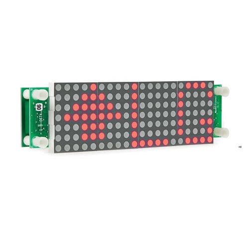 Punktmatrix-Display - ULS54H - Dewhurst - 3-stellig / 17 Segmente / elektronisch