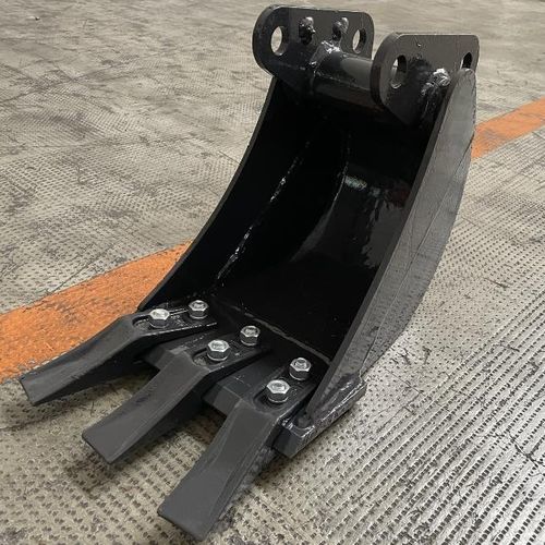 Standardschaufel mit Zähnen - B200DRS1000 - DELEKS - für Hydraulikbagger / mit 3 Zähnen