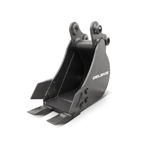 Standardschaufel mit Zähnen - M180B200 - DELEKS - für Hydraulikbagger / mit 2 Zähnen