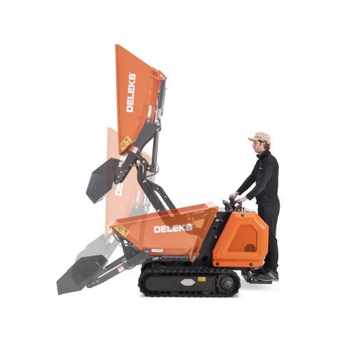 Mittelgroßer Bagger - M8000 - DELEKS - auf Raupen / Diesel / elektrisch