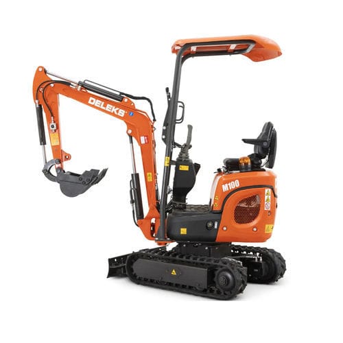 Minibagger - M100 - DELEKS - Mikro / auf Raupen / Diesel