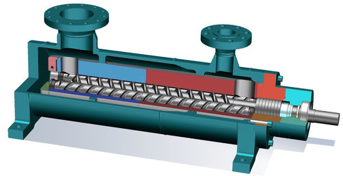 Dreispindelschraubenpumpe - L3UG - Leistritz Pumpen GmbH - für Mineralöl / für Heizöl / Diesel