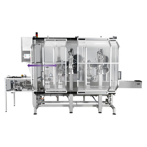 Automatische Etikettiermaschine - Arca Labeling Marking - für Spritzen / für Rohre / zur Rundumetikettierung