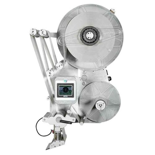 Automatischer Etikettierer - Wind 4.0 - Arca Labeling Marking - für die Getränkeindustrie / für selbstklebende Etiketten / mit hoher Drehzahl