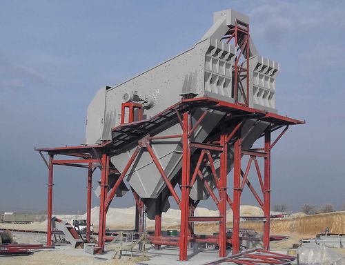 Vibrationssiebmaschine - BOE series - Boratas Machinery - für Schüttgut