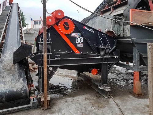 Entwässerungssiebmaschine - BDW series - Boratas Machinery - für Schüttgut / schräg / Trockenlegung
