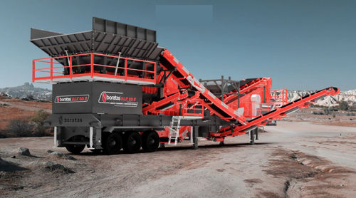 Recycling-Siebmaschine - BLK01 - Boratas Machinery - mobil / Vibration / für Schüttgut