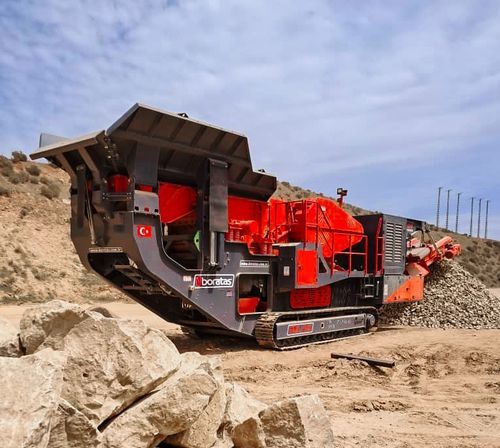 Backenbrecher - BPJ120 - Boratas Machinery - mobil / dieselbetrieben / kompakt