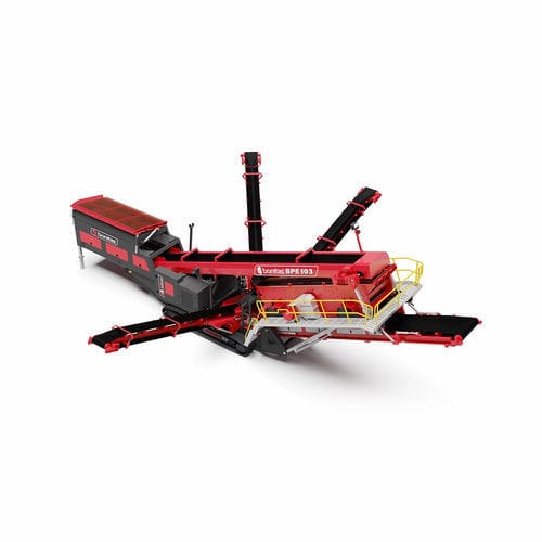 Trockensiebungs-Siebmaschine - BPE103 - Boratas Machinery - für Baustellen / für Steinbrüche / für Recyclingprodukte