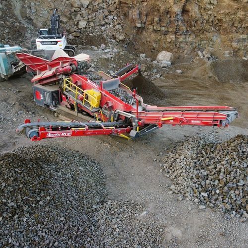 Skalper-Sieb / Trockensiebung - BPS101 - Boratas Machinery - für Steinbrüche / für Recyclingprodukte / mobil