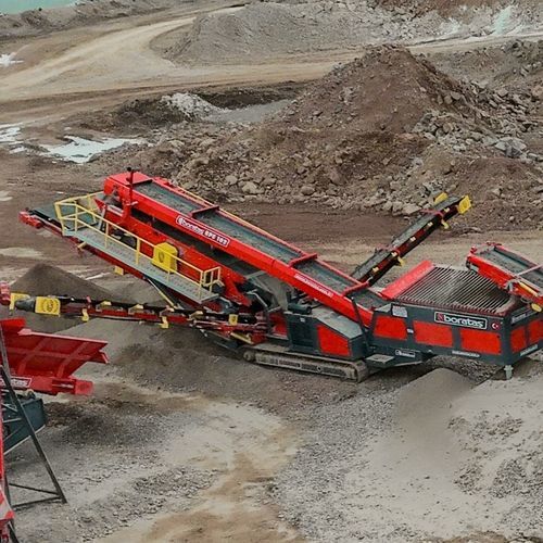 Prozess-Siebmaschine - BPE102 - Boratas Machinery - für Steinbrüche / Sortierung / Vibration