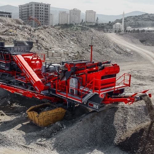 Schlagbrecher - BLK02-E - Boratas Machinery - semi-mobil / Primär / für Kalkstein
