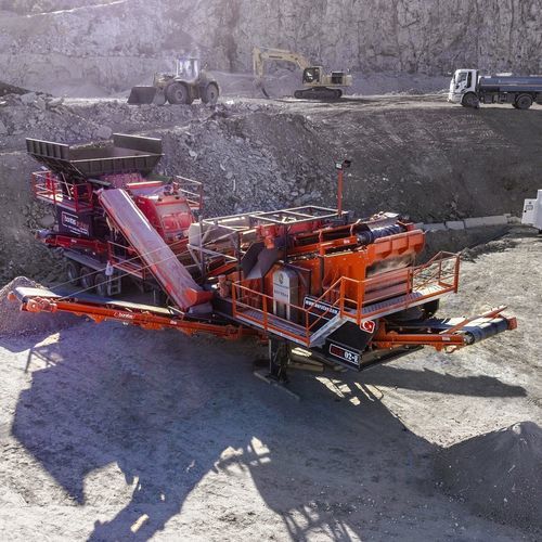 Mahl-und Siebeinheit / Schlag - BLK01-E - Boratas Machinery - mobil / mit horizontaler Achse / Primär