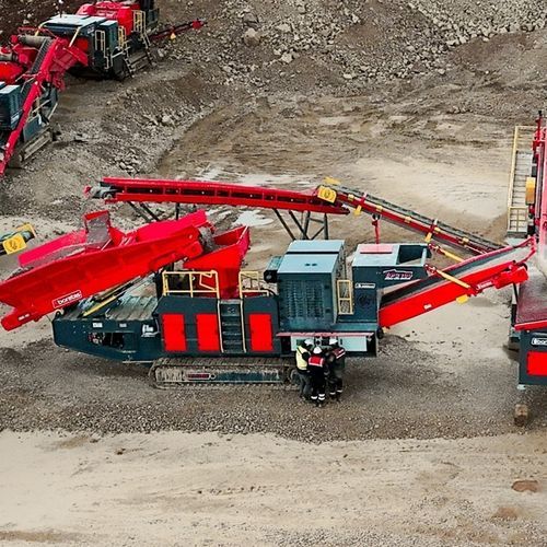 Kegelbrecher - BPC200 - Boratas Machinery - mobil / für Sand / hohe Kapazität