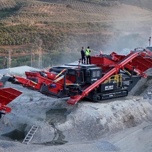 Kegelbrecher - BPC200-S - Boratas Machinery - mobil / Sekundär / für Gestein