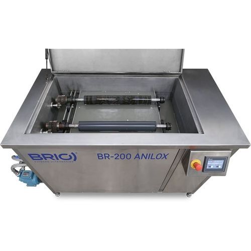 Reinigungsanlage für Aniloxwalzen reinigung - BR-200 ANILOX - BRIO Ultrasonics - Ultraschall / Labor / kontinuierlich