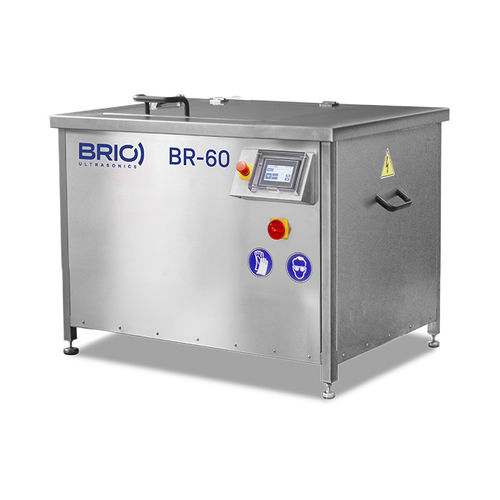 Ultraschall-Reinigungsanlage - BR-60 - BRIO Ultrasonics - manuell / Industrie / Edelstahl