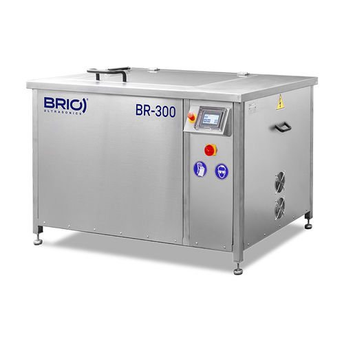 Ultraschall-Reinigungsanlage - BR-300 - BRIO Ultrasonics - manuell / Industrie / Edelstahl