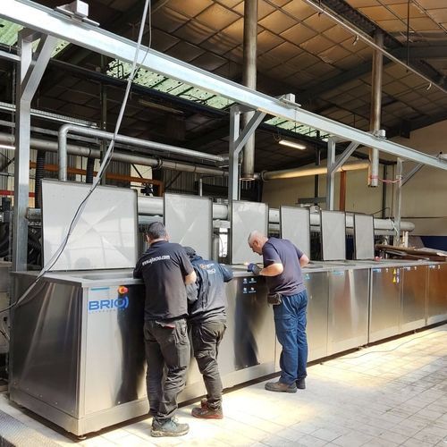 Ultraschall-Reinigungsanlage - BR- 450 MS - BRIO Ultrasonics - Tauch / Teile / für Automobilanwendungen