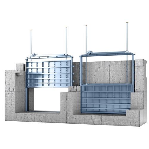 Hubwehr zur Abwasseraufbereitung - Passavant® - Aqseptence Group