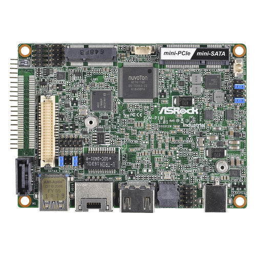 Pico-ITX-Mainboard - SOM-P102D  - ASRock Industrial - Intel® Apollo Lake / Intel® Pentium® N4200 / DDR3L SO-DIMM