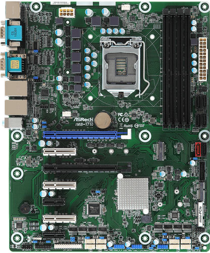 ATX-Mainboard - IMB-1710 - ASRock Industrial - Intel® Celeron® / Intel® Core i3 / Intel® Core i5
