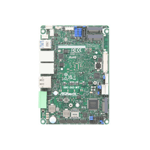 Single-Board-Computer / 3,5'' - SBC-262M-WT - ASRock Industrial - Intel® Apollo Lake / M.2 Key M / M.2 Key E