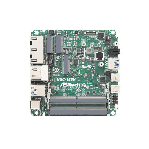 ATX-Mainboard - NUC-155H - ASRock Industrial - NUC / Intel® Core™ Ultra / Intel®