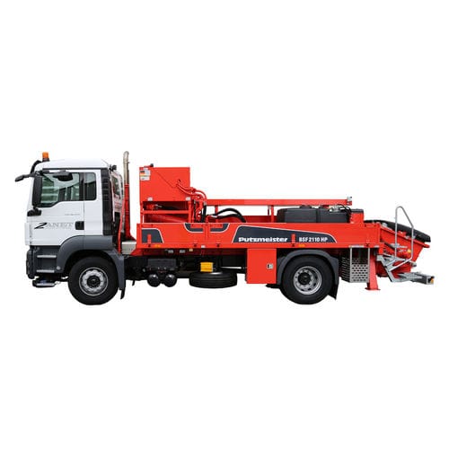 Mobile Autobetonpumpe - MOLI 2110 HP - Putzmeister - für Baustelle
