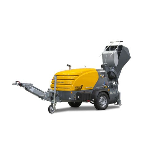 Estrichförderer auf Sattelschlepper - M 740 series - Putzmeister