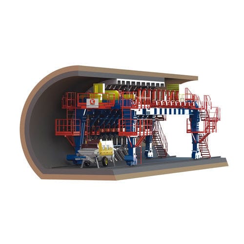 Tunnelschalungssystem - Formkret - Putzmeister