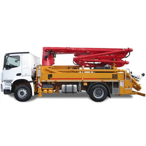 Hybride Autobetonpumpe - M20-4 - Putzmeister - elektrisch