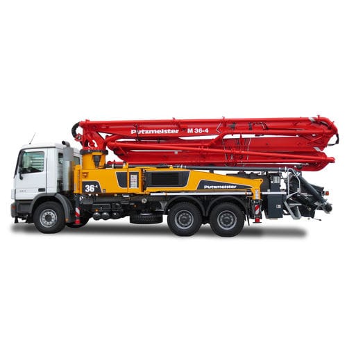 Autobetonpumpe für Baustelle - M36-4 - Putzmeister