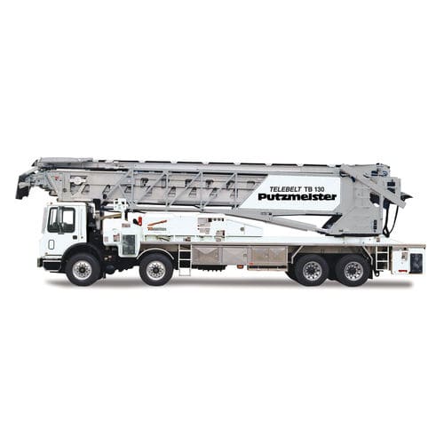 Bandförderer - TB 130 - Putzmeister - hydraulisch / horizontal / Transport
