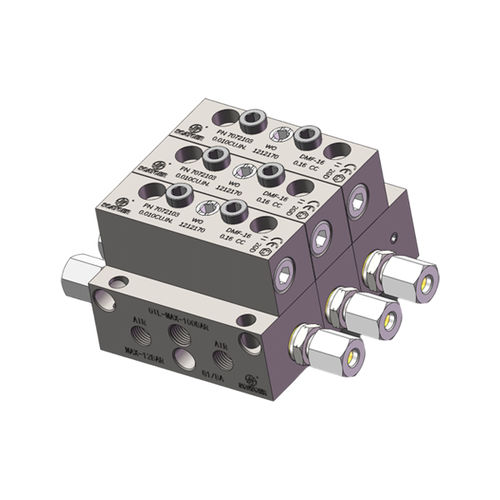 Schmiermittelverteiler - Dmfa  - SOATO FLUID SYSTEM - modular / flexibel