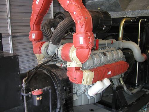 Abnehmbarer Isoliermantel - FDAE series - Firwin Corp. - Auslass / für Motoren / Metalldraht