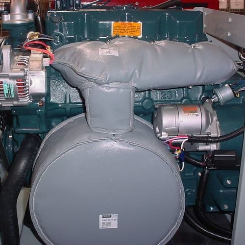 Abnehmbarer Isoliermantel - FKB series - Firwin Corp. - Auslass / für Motoren / Metalldraht