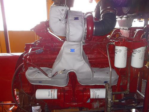 Abnehmbarer Isoliermantel - FD series - Firwin Corp. - Auslass / für Motoren / Metalldraht