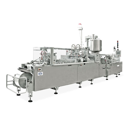 Automatische Verpackungsmaschine - DCP 0600-3 - Sapal SA - Falteinschlag / für Käse / mit hohem Durchsatz