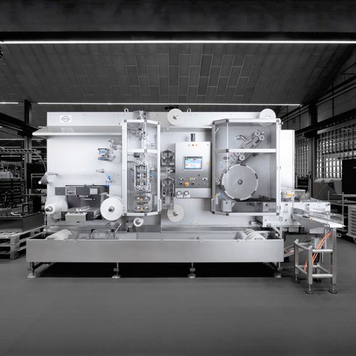 Automatische Verpackungsmaschine - DCS 1000-2 - Sapal SA - kontinuierlich / für Schmelzkäse / für die Lebensmittelindustrie