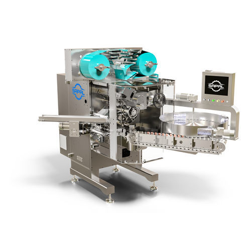Automatische Verpackungsmaschine - CHOCODISK  - Sapal SA - Folien / für Schokoladeprodukte / für die Lebensmittelindustrie