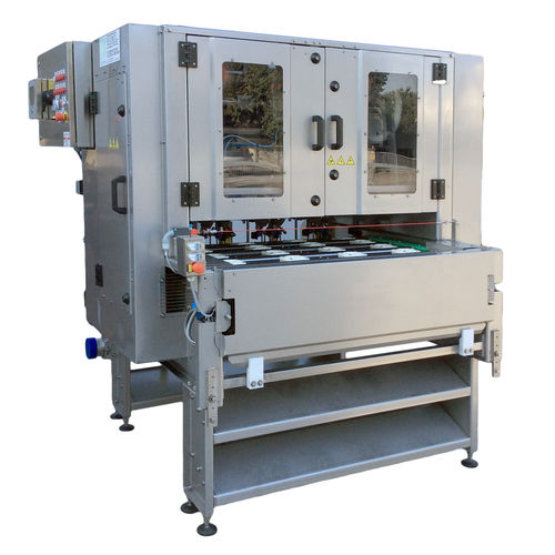 Schälmaschine für Kokosnüsse - CDML - ABL srl - automatisch / Edelstahl / mit großem Fassungsvermögen